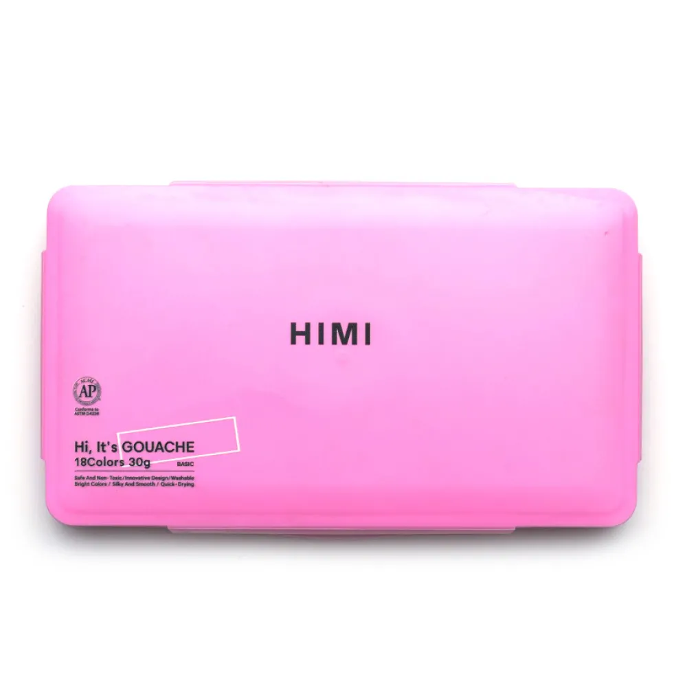 HIMI Zestaw gwaszy Jelly Cup Pastel Pink - - 18 szt. > Farby Gwasze I Tempery