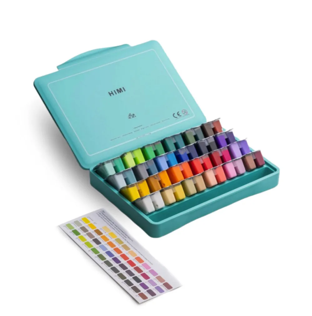 HIMI Zestaw gwaszy Twin Cup Green - - 48 szt.