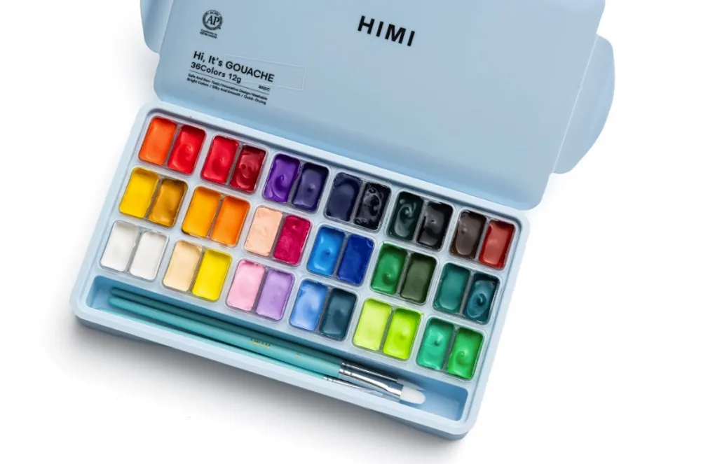 HIMI Zestaw gwaszy Twin Cup - - 36 szt.