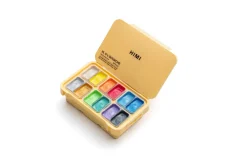 HIMI Zestaw gwaszy Twin Cup Metallic - - 12 szt. ><noscript><img width=