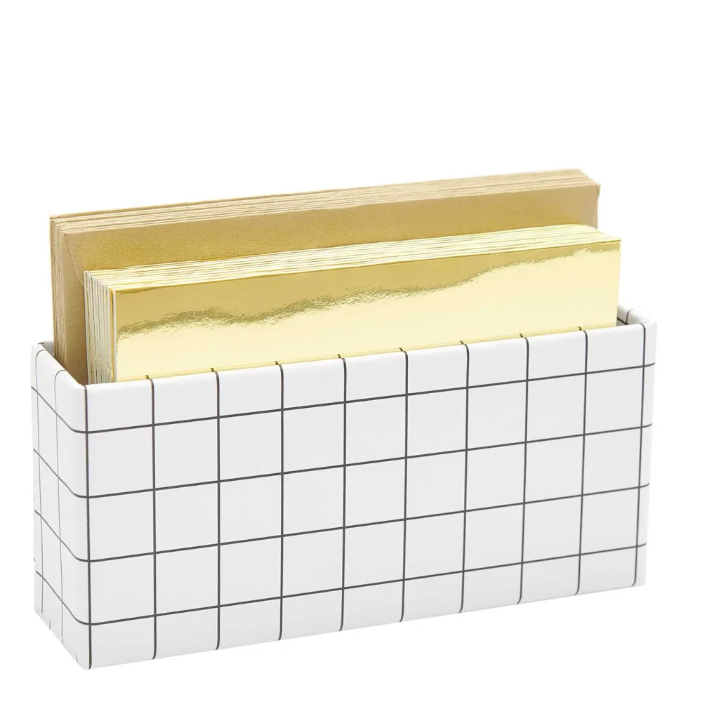 Rico Design Zestaw kopert i kart - Paper Poetry - Mirror Gold, A7 i C7, 10 szt. > Zestawy Kopert I Kart