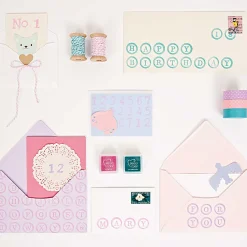 Rico Design Zestaw kopert i kart - Paper Poetry - Tropic, B6, 18 szt. ><noscript><img width=