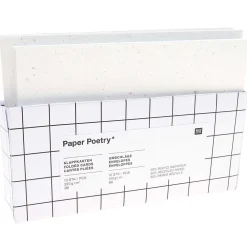 Rico Design Zestaw kopert i kart - Paper Poetry - Ivory, B6, 10 szt. > Zestawy Kopert I Kart