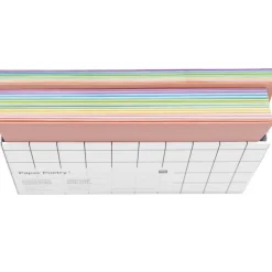Rico Design Zestaw kopert i kart Rainbow - Paper Poetry - Pastel, B6, 14 szt. > Zestawy Kopert I Kart