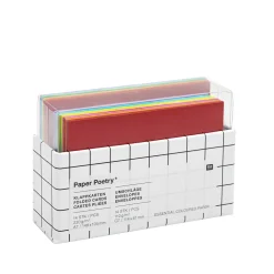 Rico Design Zestaw kopert i kart Rainbow - Paper Poetry - Classic, C7, 14 szt.