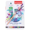 Bruynzeel Zestaw kredek akwarelowych Expression w metalowym etui - - 12 kolorów > Kredki
