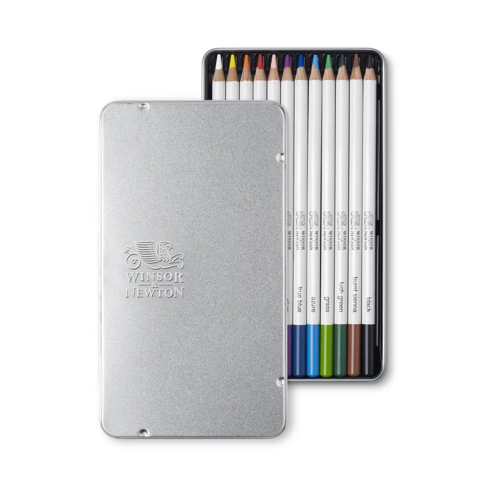 Winsor & Newton Zestaw kredek akwarelowych Studio Collection - - 12 szt. > Kredki