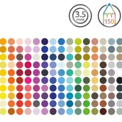 Derwent Zestaw kredek Chromaflow w metalowej kasecie - - 100 kolorów