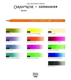 Caran d'Ache Zestaw kredek Limited Edition Germanier - - 13 szt. ><noscript><img width=