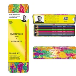 Caran d'Ache Zestaw kredek Limited Edition Germanier - - 13 szt. ><noscript><img width=
