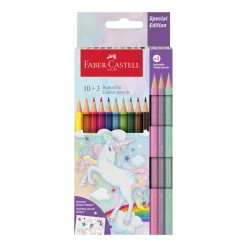 Dzieci Faber-Castell Zestaw kredek ołówkowych Jednorożec - - 13 kolorów