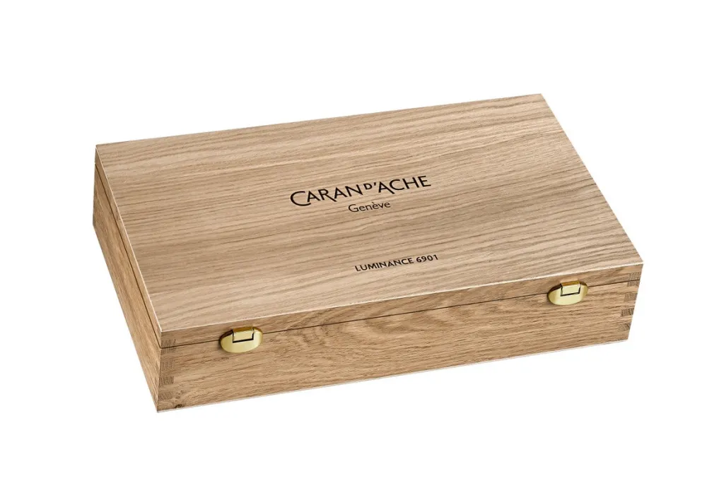 Caran d'Ache Zestaw kredek ołówkowych Luminance w kasecie - - 112 szt.
