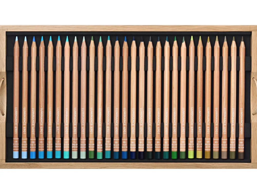 Caran d'Ache Zestaw kredek ołówkowych Luminance w kasecie - - 112 szt.