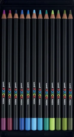 Uni Posca Zestaw kredek ołówkowych Posca Pencil - - 36 kolorów