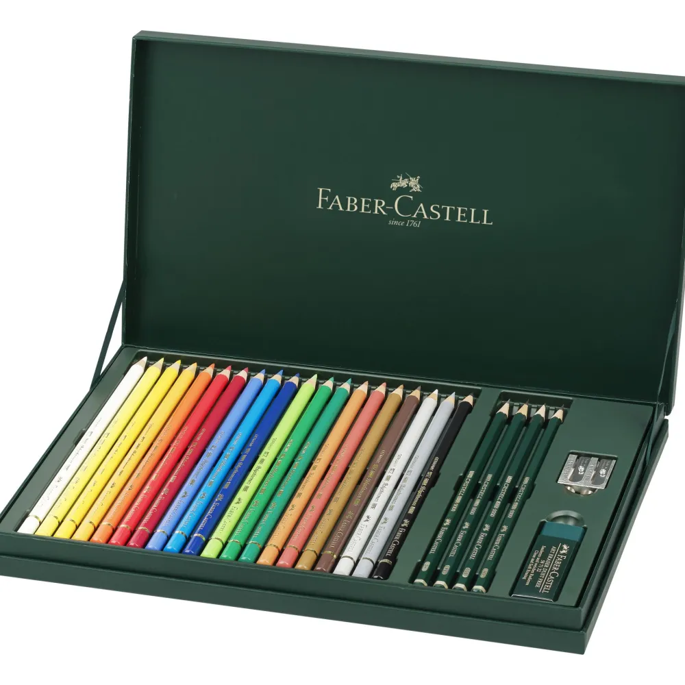 Faber-Castell Zestaw kredek Polychromos - - 26 szt.