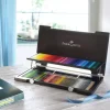 Faber-Castell Zestaw kredek Polychromos w drewnianej kasecie - - 120 kolorów > Zestawy Do Rysunku|Pastele