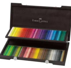 Faber-Castell Zestaw kredek Polychromos w drewnianej kasecie - - 120 kolorów > Zestawy Do Rysunku|Pastele