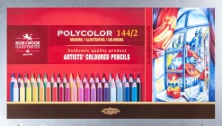 KOH-I-NOOR Zestaw kredek Polycolor w metalowej kasetce - - 144 kolory