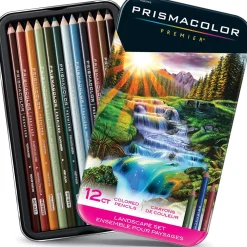 Prismacolor Zestaw kredek Premier Landscape - - 12 kolorów > Kredki