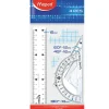 Maped Zestaw kreślarski Start Mini - - 4 szt. > Dzieci Przybory Kreślarskie|Przybory Geometryczne