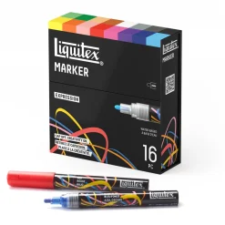 Liquitex Zestaw markerów akrylowych Expression - - 16 szt. > Markery, Brushpeny I Pisaki