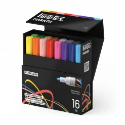 Liquitex Zestaw markerów akrylowych Expression - - 16 szt. ><noscript><img width=