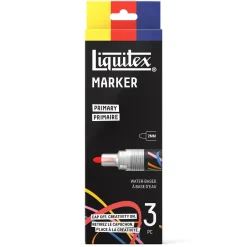 Liquitex Zestaw markerów akrylowych Primary - - 3 szt. ><noscript><img width=