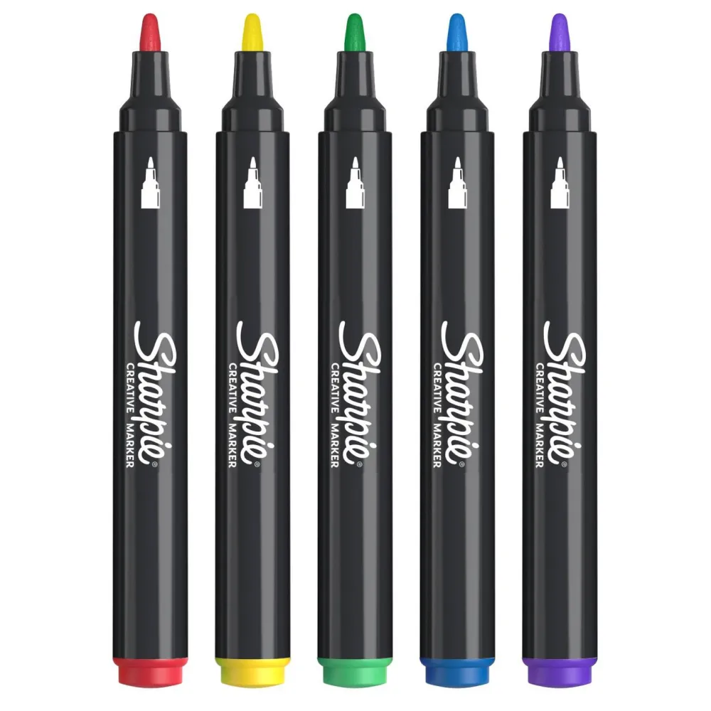 Sharpie Zestaw markerów akrylowych - - 2,5 mm, 5 szt.