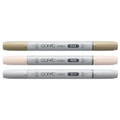 Copic Zestaw markerów dwustronnych Ciao - Mellow 3 szt. ><noscript><img width=