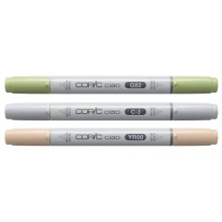 Copic Zestaw markerów dwustronnych Ciao - Natural 3 szt. ><noscript><img width=