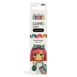 Copic Zestaw markerów dwustronnych Ciao - Vibrant 3 szt. ><noscript><img width=