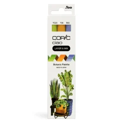 Copic Zestaw markerów dwustronnych Ciao - Botanic 3 szt.
