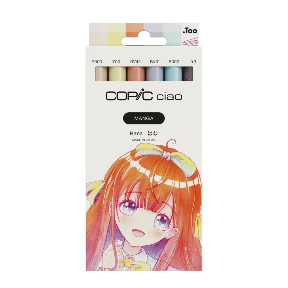 Copic Zestaw markerów dwustronnych Ciao - Portrait Earth Charm > Markery, Brushpeny I Pisaki