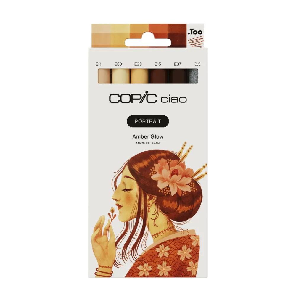 Copic Zestaw markerów dwustronnych Ciao - Portrait Golden Grace > Markery, Brushpeny I Pisaki