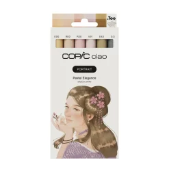 Copic Zestaw markerów dwustronnych Ciao - Portrait Pastel Elegance