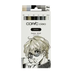 Copic Zestaw markerów dwustronnych Ciao - Manga Kawaii ><noscript><img width=
