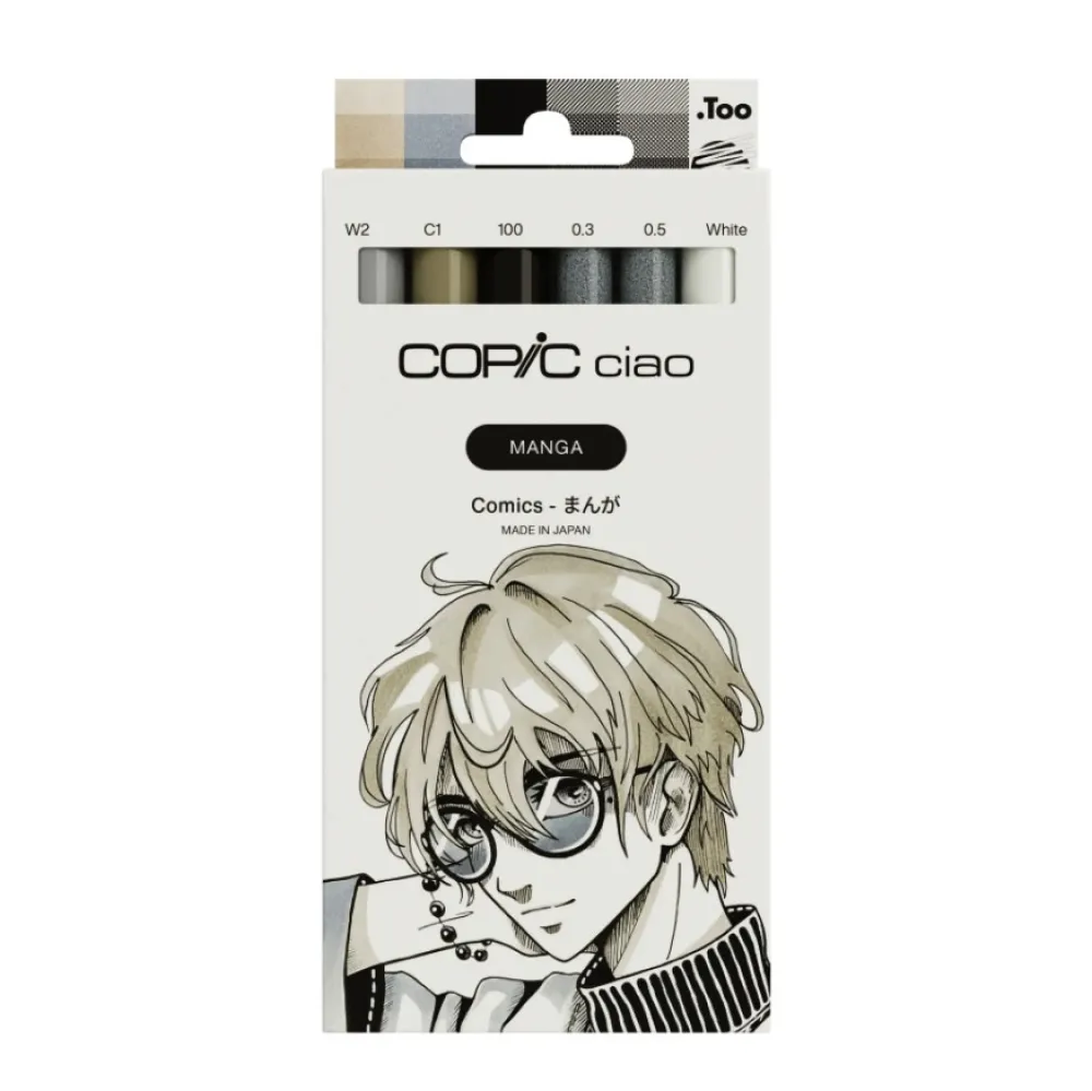 Copic Zestaw markerów dwustronnych Ciao - Manga Kawaii > Markery, Brushpeny I Pisaki