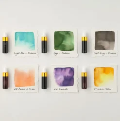 Tom's Studio Zestaw mini atramentów Pastel - - 6 x 5 ml