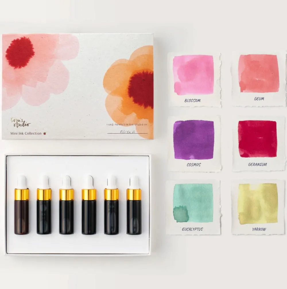 Tom's Studio Zestaw mini atramentów Special Edition - - Sakura 6 x 5 ml > Atramenty