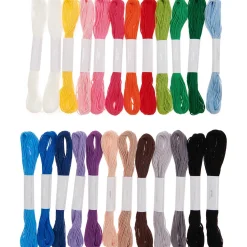Rico Design Zestaw mulin Multicolor Classic - - 8 m x 24 szt. ><noscript><img width=