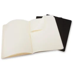 Moleskine Zestaw notatników gładkich XL - - czarne 3 szt. > Notatniki Gładkie