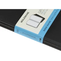 Moleskine Zestaw notatników w kropki XL - - czarne 3 szt. ><noscript><img width=