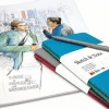 Hahnemuhle Zestaw notesów A6 - Hahnemühle - Grey Bundle 125 g/m2 2 szt. > Bloki Szkicowe