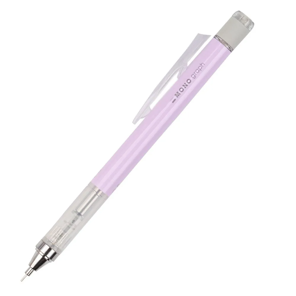 Tombow Zestaw ołówek MONO Graph + gumka - - Lavender