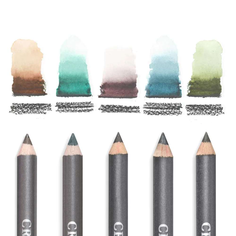 Cretacolor Zestaw ołówków akwarelowych Aqua Graph Color - - 6 szt.