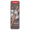 Bruynzeel Zestaw ołówków grafitowych Expression w metalowym etui - - 6 szt.