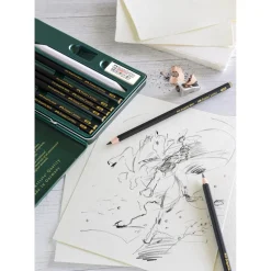 Faber-Castell Zestaw ołówków grafitowych Pitt Graphite Matt - - 8 szt. > Ołówki
