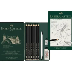 Faber-Castell Zestaw ołówków grafitowych Pitt Graphite Matt - - 8 szt. ><noscript><img width=