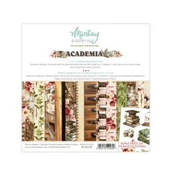 Mintay by Karola Zestaw papierów do scrapbookingu 15,2 x 15,2 cm - Mintay - Academia ><noscript><img width=