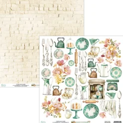 Mintay by Karola Zestaw papierów do scrapbookingu 30,5 x 30,5 cm - Mintay - Nana's Kitchen ><noscript><img width=